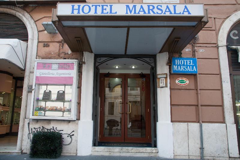 רומא Hotel Marsala מראה חיצוני תמונה